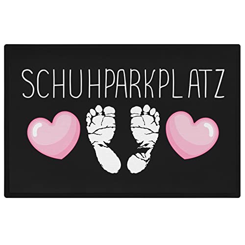 Trendation - Schuhparkplatz Lustige Fußmatte Geschenk Fussmatte mit Spruch Innen und Außenbereich 60x40 cm Witz von Trendation