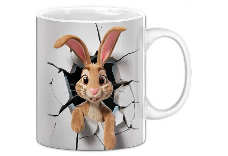 Trendation Tasse 3D Kaninchen Tasse Geschenk Kaninchen Durchbruch Wand Spruch Geschen Trendation Tasse 3D Kaninchen Tasse Geschenk Kaninchen Durchbruch Wand Spruch Geschen von Trendation