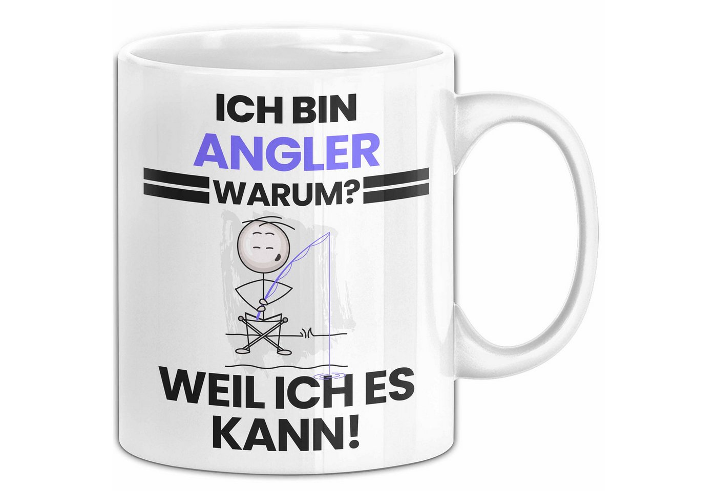 Trendation Tasse Angler Geschenk Tasse Lustiger Spruch Ich Bin Angler Warum Weil Ich Es Trendation Tasse Angler Geschenk Tasse Lustiger Spruch Ich Bin Angler Warum Weil Ich Es von Trendation
