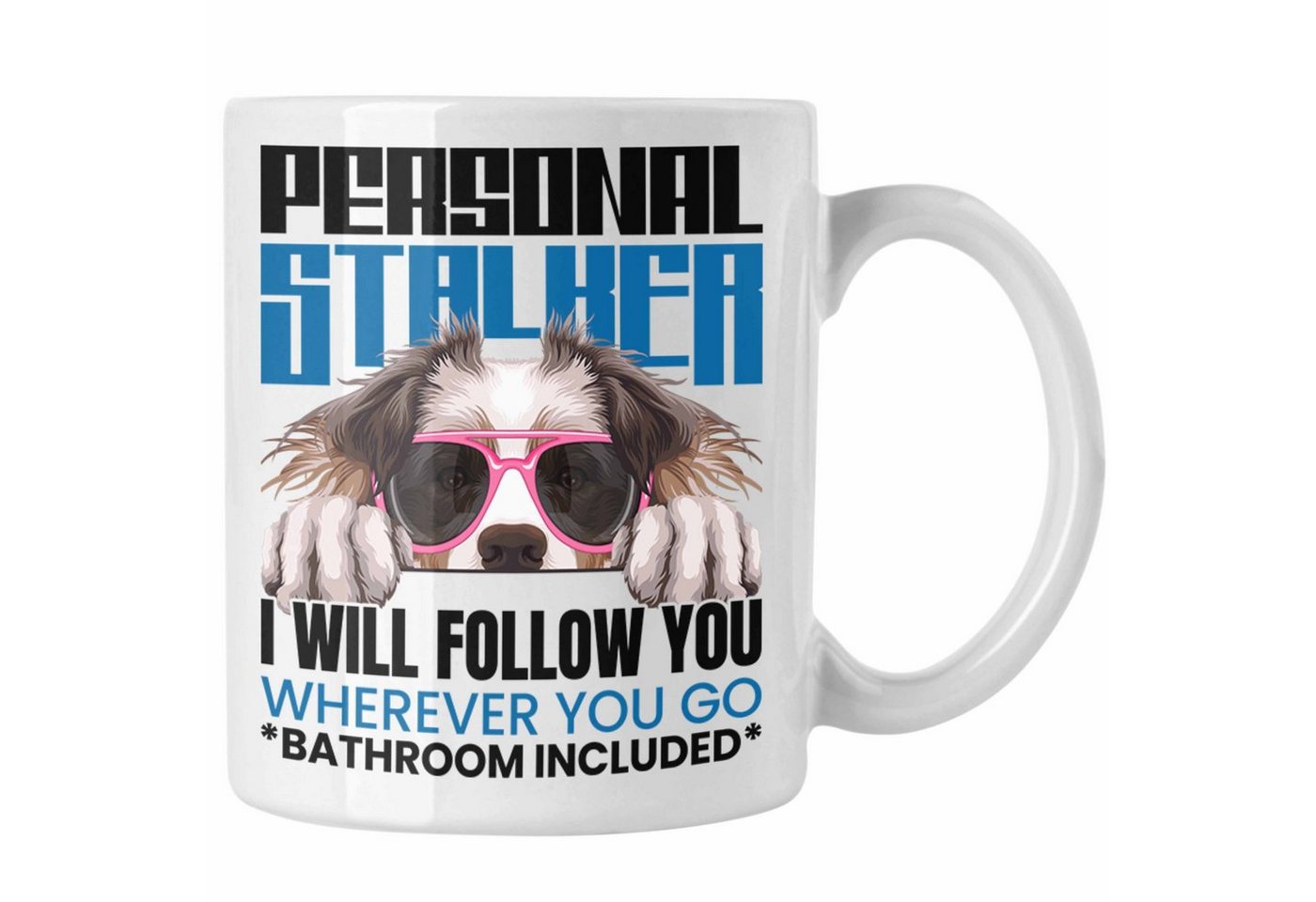 Trendation Tasse Australian Shepherd Besitzerin Tasse Geschenk Lustiger Spruch Geschenk von Trendation