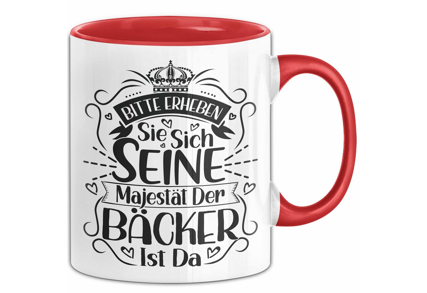 Trendation Tasse Bäcker Tasse Geschenk Bitte Erheben Sie Sich Seine Majestät Der Bäcker Trendation Tasse Bäcker Tasse Geschenk Bitte Erheben Sie Sich Seine Majestät Der Bäcker von Trendation