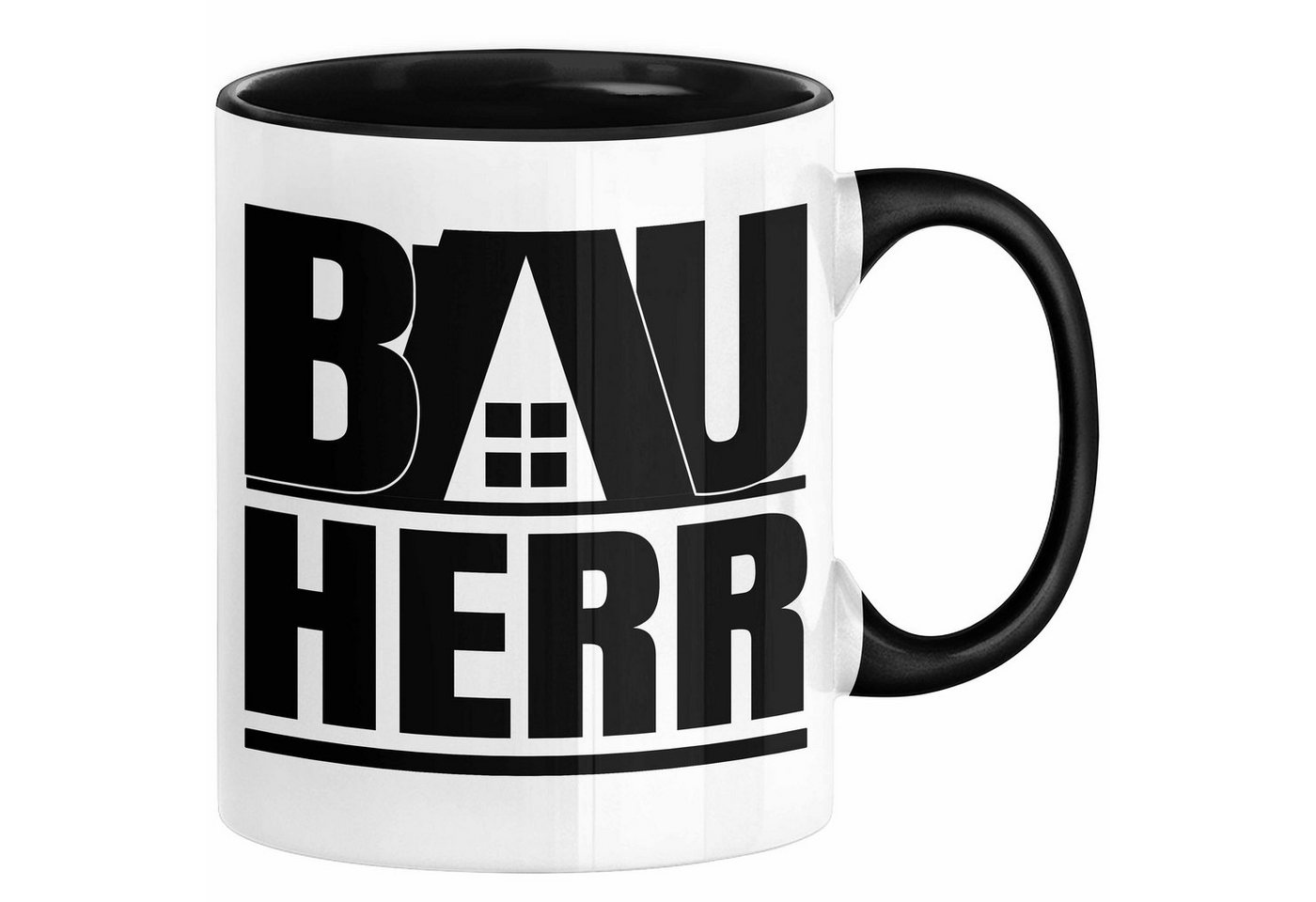 Trendation Tasse Bauherr Bauleiter Geschenk Tasse Hausbau Bauvorhaben Kaffee-Becher Ges von Trendation