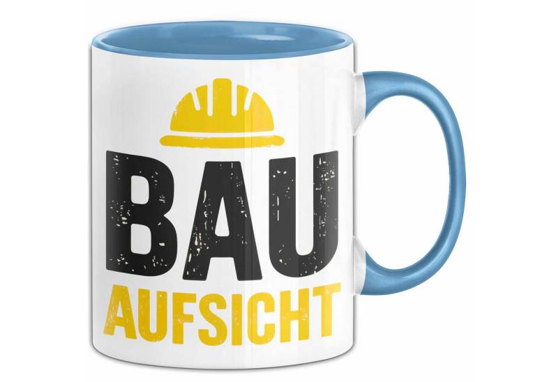 Trendation Tasse Bauleiter Bauunternehmer Tasse Geschenk Lustige Geschenkidee Spruch von Trendation