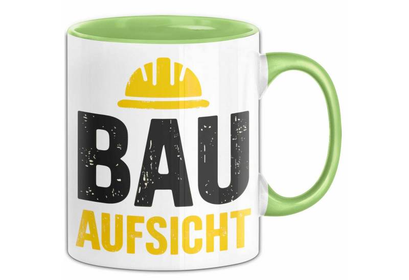 Trendation Tasse Bauleiter Bauunternehmer Tasse Geschenk Lustige Geschenkidee Spruch von Trendation