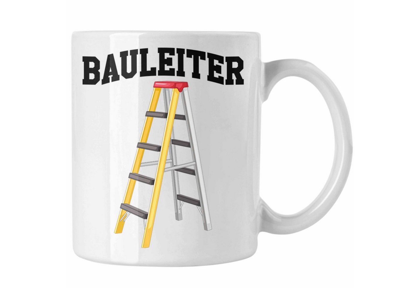 Trendation Tasse Bauleiter Tasse Geschenk Baustellen Spruch Geschenkidee für Bauarbeite von Trendation