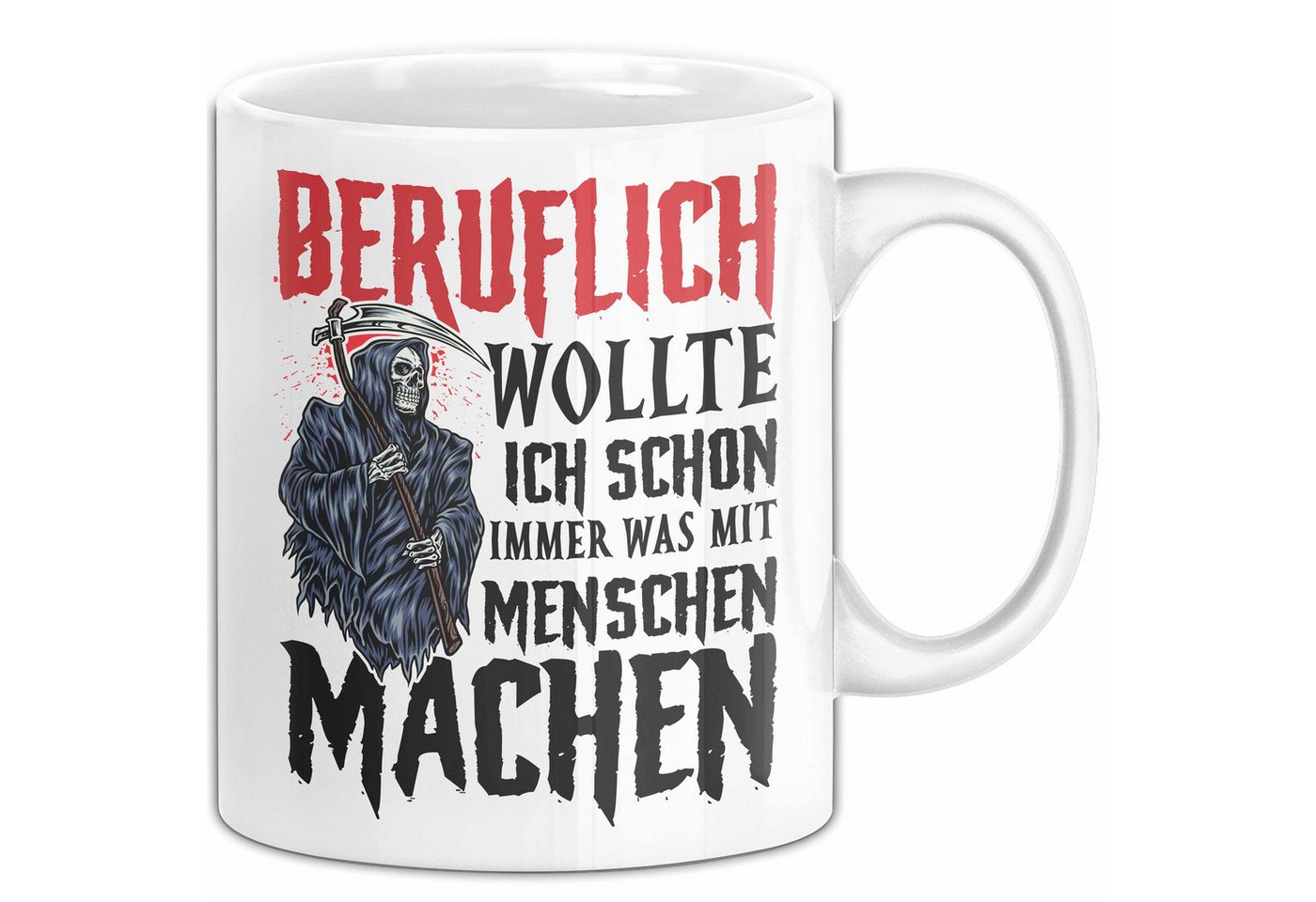 Trendation Tasse Beruflich Wollte Ich Schon Immer Was Mit Menschen Machen Sense Tasse Trendation Tasse Beruflich Wollte Ich Schon Immer Was Mit Menschen Machen Sense Tasse von Trendation