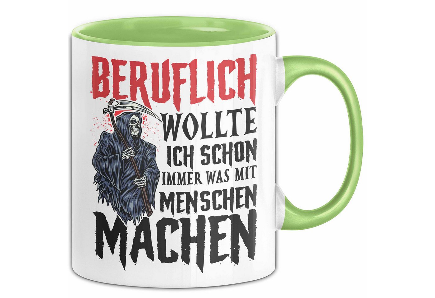 Trendation Tasse Beruflich Wollte Ich Schon Immer Was Mit Menschen Machen Sense Tasse Trendation Tasse Beruflich Wollte Ich Schon Immer Was Mit Menschen Machen Sense Tasse von Trendation