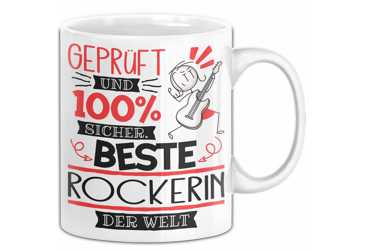 Trendation Tasse Beste Rockerin Der Welt Tasse Geschenk für Eine Rockerin Geprüft Und Trendation Tasse Beste Rockerin Der Welt Tasse Geschenk für Eine Rockerin Geprüft Und von Trendation