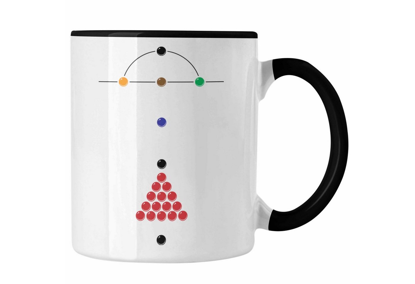 Trendation Tasse Billard Pool Tasse Geschenk Queu Geschenkidee Spruch Grafik Plan von Trendation