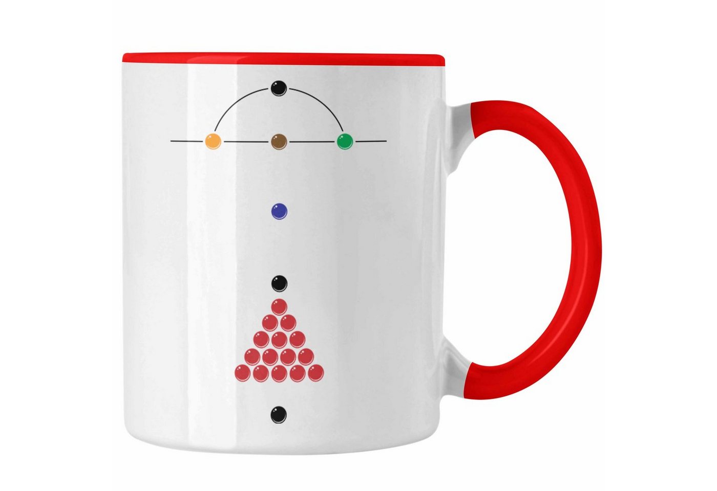 Trendation Tasse Billard Pool Tasse Geschenk Queu Geschenkidee Spruch Grafik Plan von Trendation