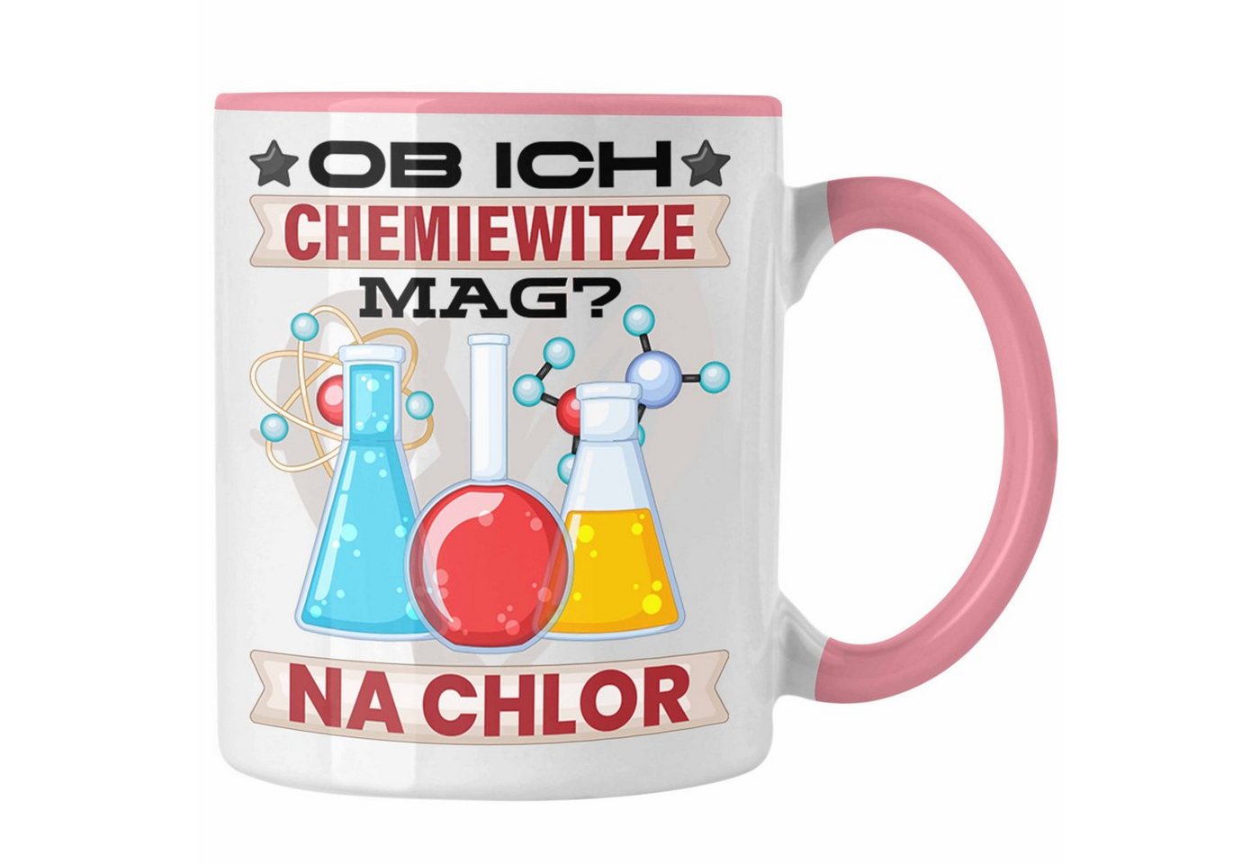 Trendation Tasse Chemie Tasse Geschenk Chemiker Na Chlor Geschenkidee Chemie-Student von Trendation