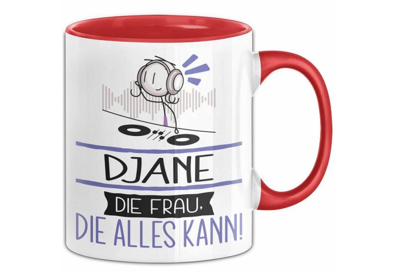 Trendation Tasse DJane Geschenk Tasse Becher Die Frau Die Allen Kann Geschenkidee für Trendation Tasse DJane Geschenk Tasse Becher Die Frau Die Allen Kann Geschenkidee für von Trendation