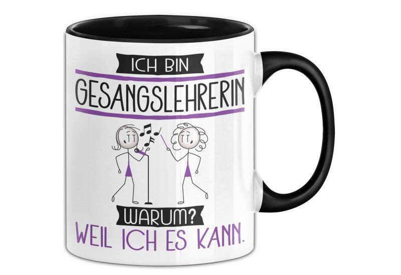 Trendation Tasse Gesangslehrerin Tasse Geschenk Ich Bin Gesangslehrerin Warum Weil Ic von Trendation