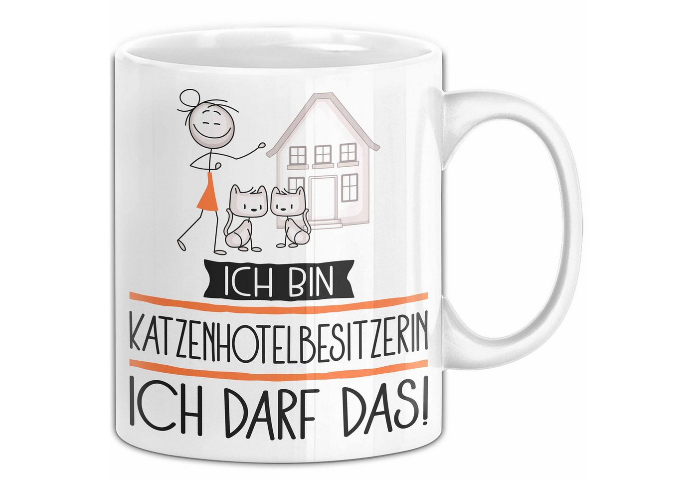 Trendation Tasse Geschenk für Katzenhotelbesitzerin Tasse Lustige Geschenkidee Geburt Trendation Tasse Geschenk für Katzenhotelbesitzerin Tasse Lustige Geschenkidee Geburt von Trendation