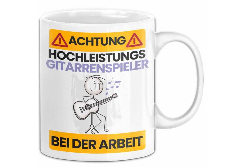 Trendation Tasse Gitarrenspieler Tasse Geschenk Lustiger Spruch Geschenkidee für Gitarr von Trendation