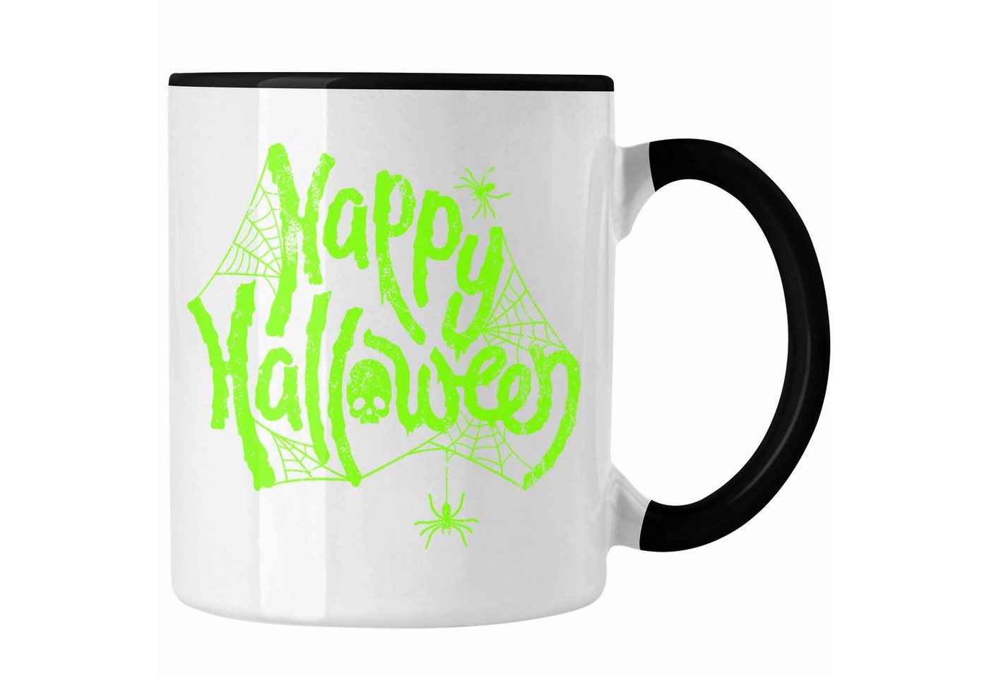 Trendation Tasse Halloween Tasse Kürbis Dekoration Becher Boo Geist Daumen Runter von Trendation