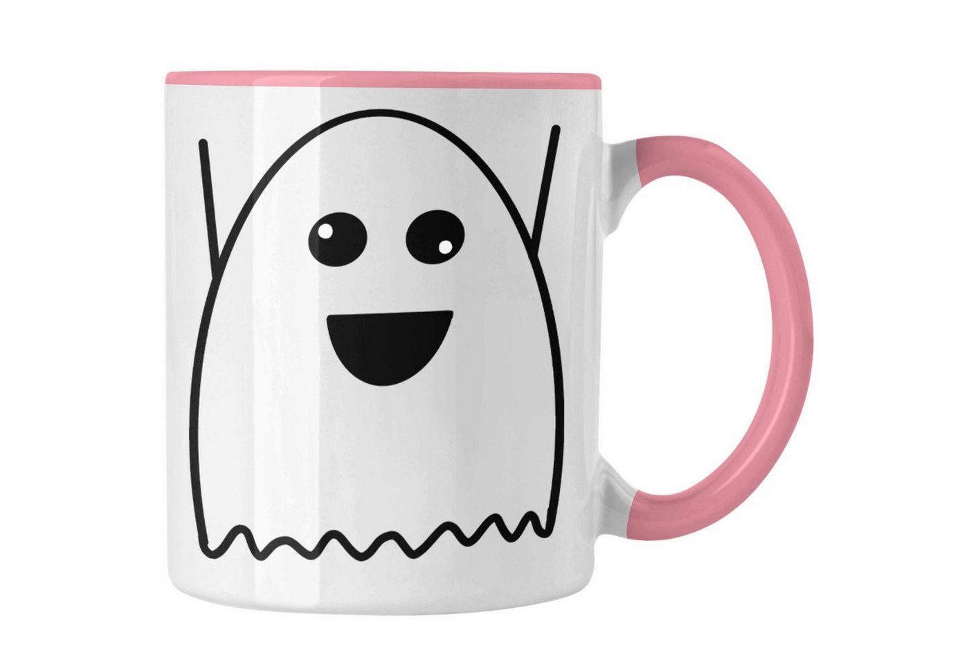 Trendation Tasse Halloween Tasse Kürbis Dekoration Becher Dabbing Skelet von Trendation