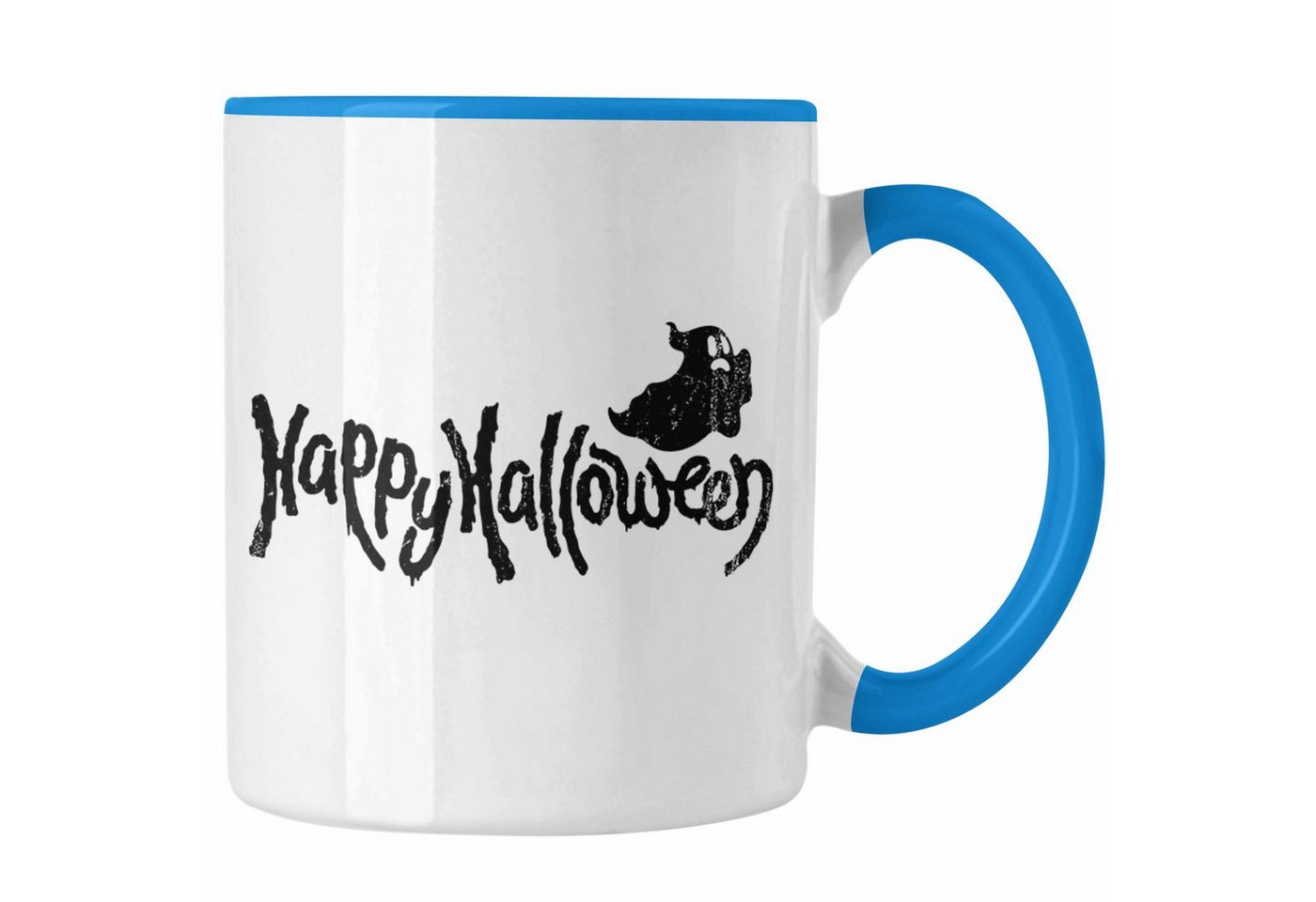 Trendation Tasse Halloween Tasse Kürbis Dekoration Becher Happy Halloween Geister Grafi von Trendation