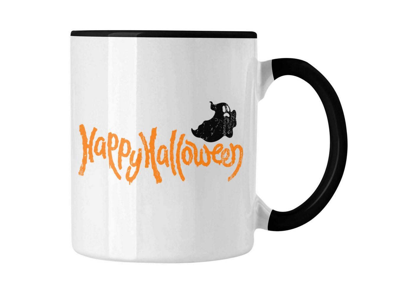 Trendation Tasse Halloween Tasse Kürbis Dekoration Becher Happy Halloween Geister von Trendation