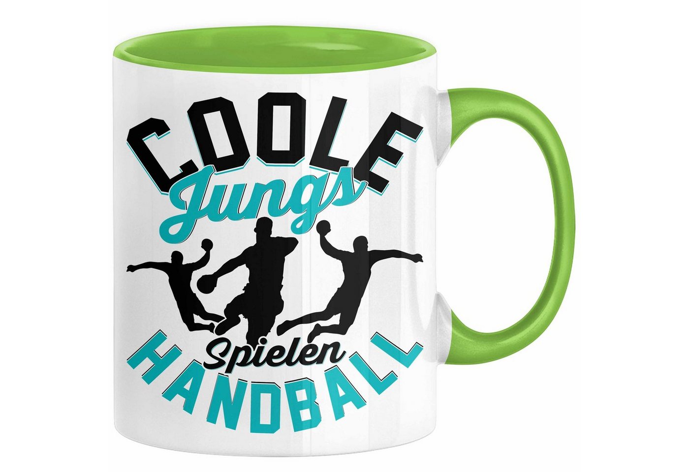 Trendation Tasse Handball-Spieler Geschenk Tasse Geschenkidee Handball-Spieler Jungs Ka von Trendation