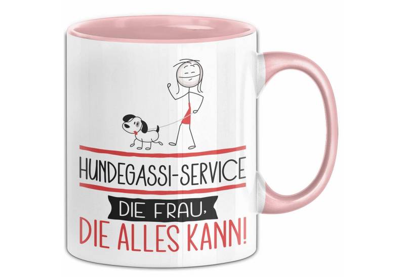 Trendation Tasse Hundegassi-Service Geschenk Tasse Becher Die Frau Die Allen Kann Ges Trendation Tasse Hundegassi-Service Geschenk Tasse Becher Die Frau Die Allen Kann Ges von Trendation