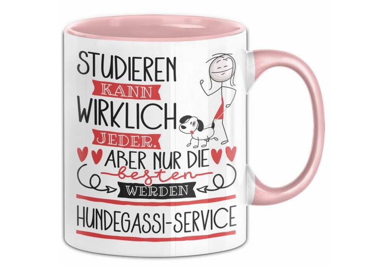 Trendation Tasse Hundegassi-Service Tasse Lustiges Geschenk Studieren Kann Wirklich J Trendation Tasse Hundegassi-Service Tasse Lustiges Geschenk Studieren Kann Wirklich J von Trendation