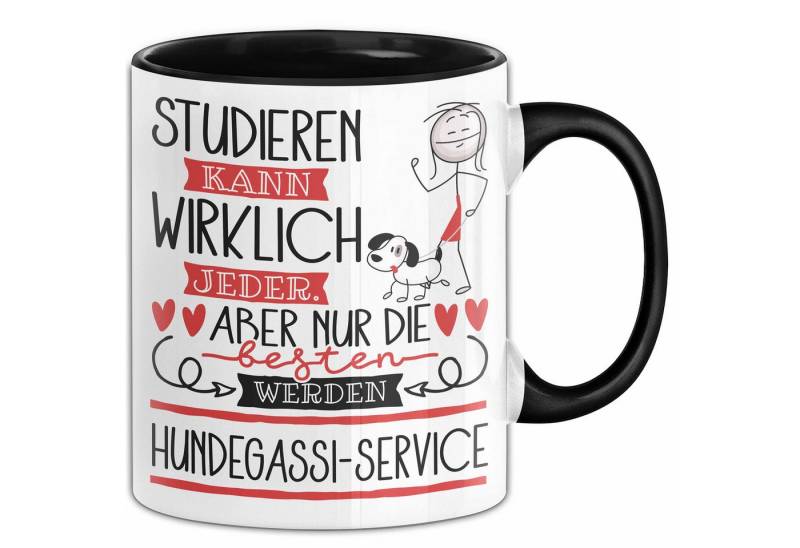 Trendation Tasse Hundegassi-Service Tasse Lustiges Geschenk Studieren Kann Wirklich J Trendation Tasse Hundegassi-Service Tasse Lustiges Geschenk Studieren Kann Wirklich J von Trendation