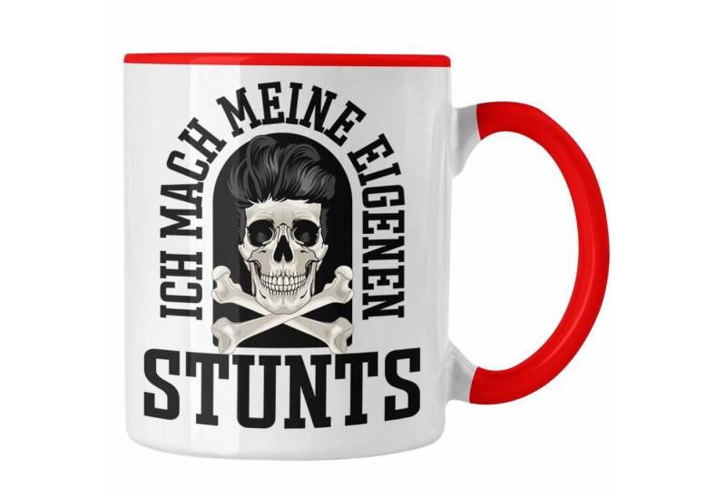 Trendation Tasse Ich Mache Meine Eigenen Stunts Tasse Gips Armbruch Geschenkidee Genesu von Trendation