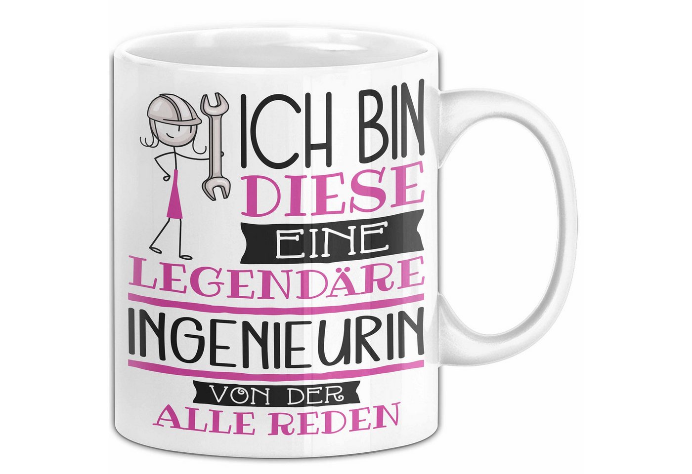 Trendation Tasse Ingenieurin Tasse Geschenk Ich Bin Diese Eine Legendäre Ingenieurin Trendation Tasse Ingenieurin Tasse Geschenk Ich Bin Diese Eine Legendäre Ingenieurin von Trendation