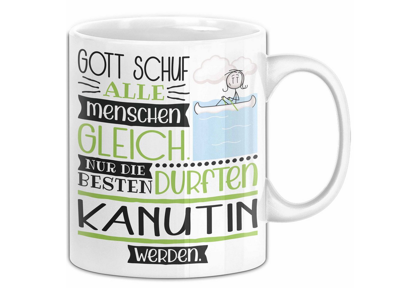 Trendation Tasse Kanutin Geschenk Becher Tasse Gott Schuf Alle Menschen Gleich Nur Di Trendation Tasse Kanutin Geschenk Becher Tasse Gott Schuf Alle Menschen Gleich Nur Di von Trendation