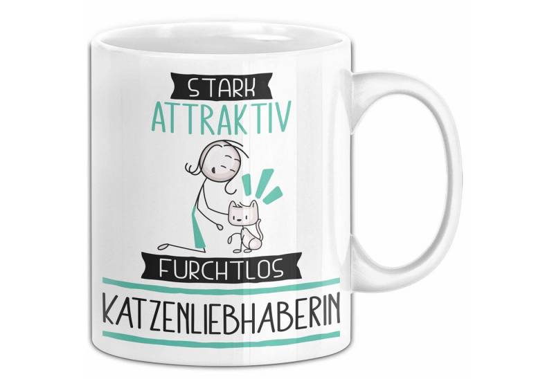 Trendation Tasse Katzenliebhaberin Tasse Geschenk Becher Stark Attraktiv Furchtlos Ka Trendation Tasse Katzenliebhaberin Tasse Geschenk Becher Stark Attraktiv Furchtlos Ka von Trendation