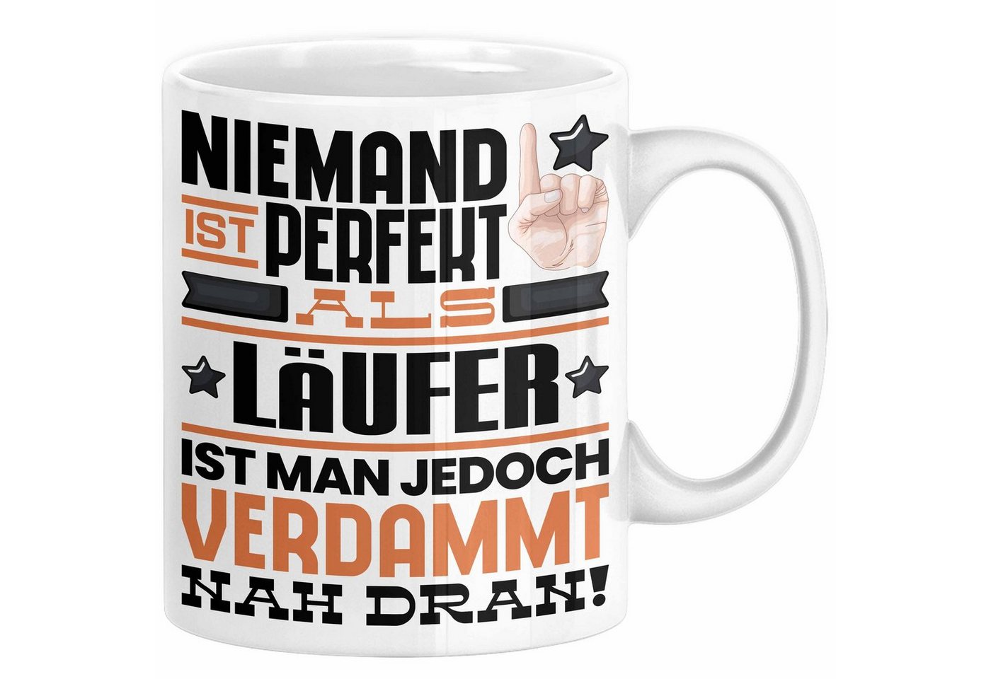 Trendation Tasse Läufer Geschenk Tasse Lustige Geschenkidee für Läufer Geburtstag Kaffe von Trendation