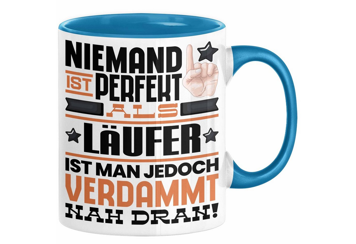 Trendation Tasse Läufer Geschenk Tasse Lustige Geschenkidee für Läufer Geburtstag Kaffe von Trendation