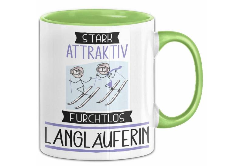 Trendation Tasse Langläuferin Tasse Geschenk Becher Stark Attraktiv Furchtlos Langläu Trendation Tasse Langläuferin Tasse Geschenk Becher Stark Attraktiv Furchtlos Langläu von Trendation