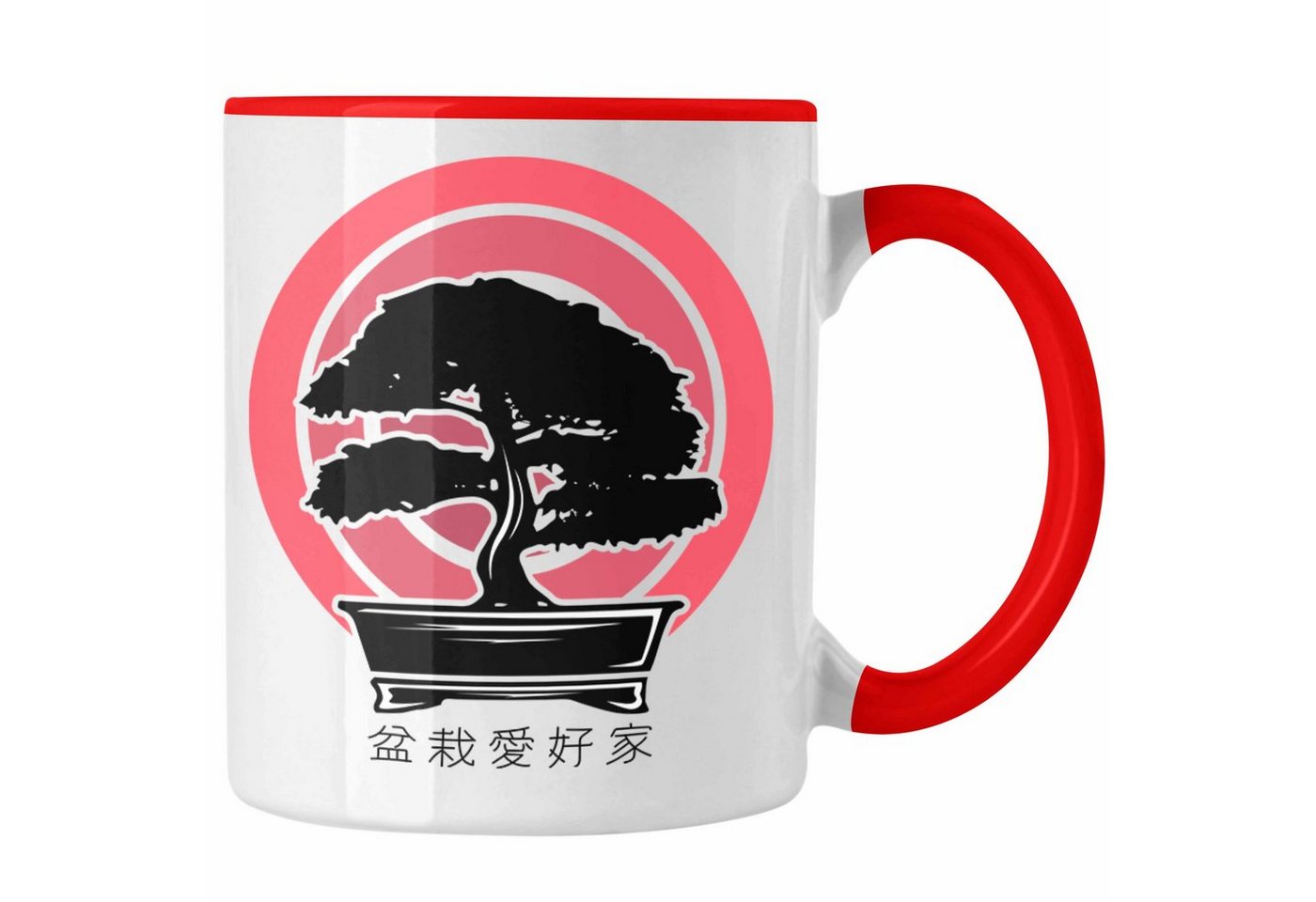 Trendation Tasse Lustige Bonsai Tasse Geschenk für Bonsai-Liebhaber Grafik von Trendation