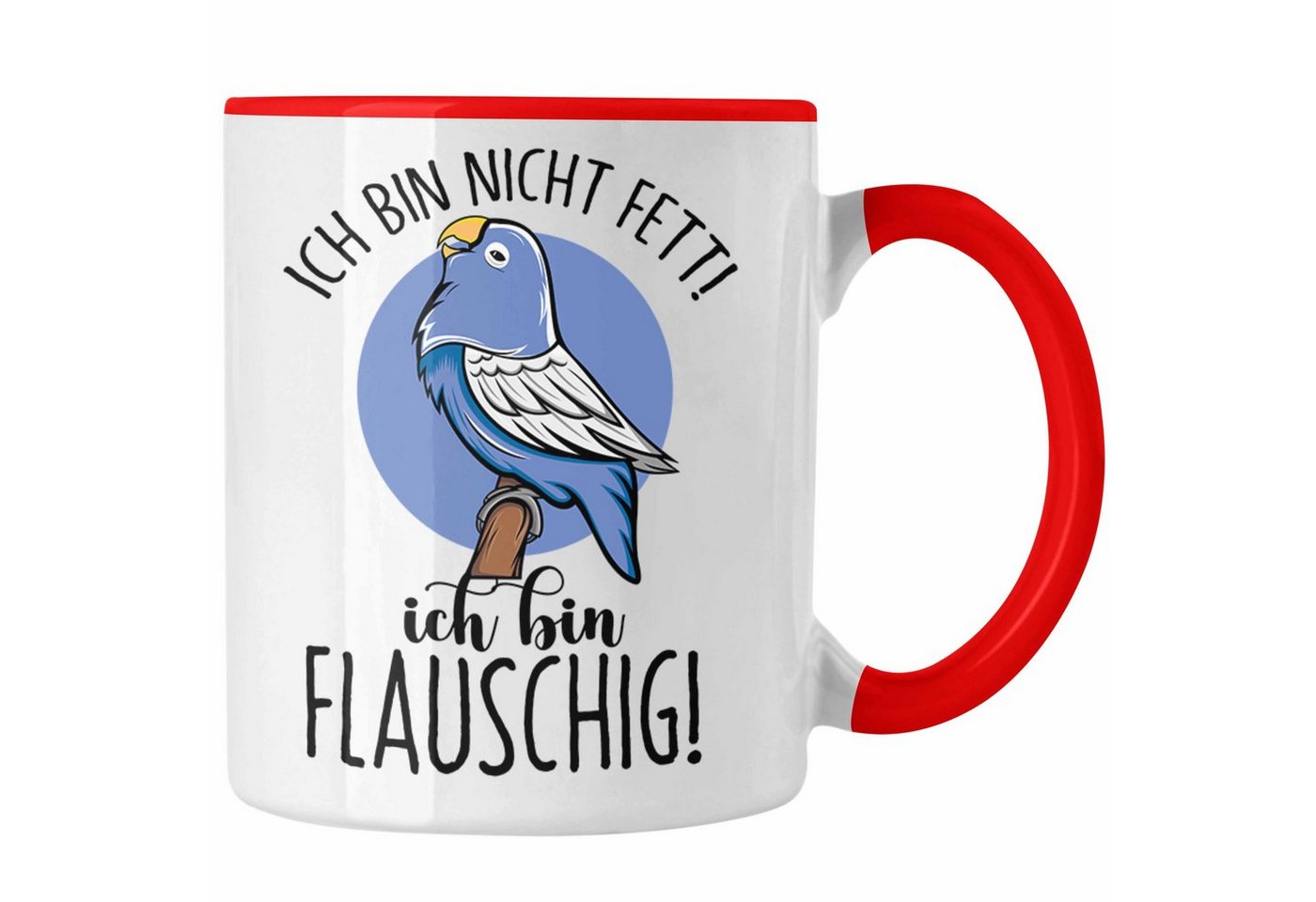 Trendation Tasse Lustige Papagei-Tasse Geschenk für Papagei-Besitzer von Trendation