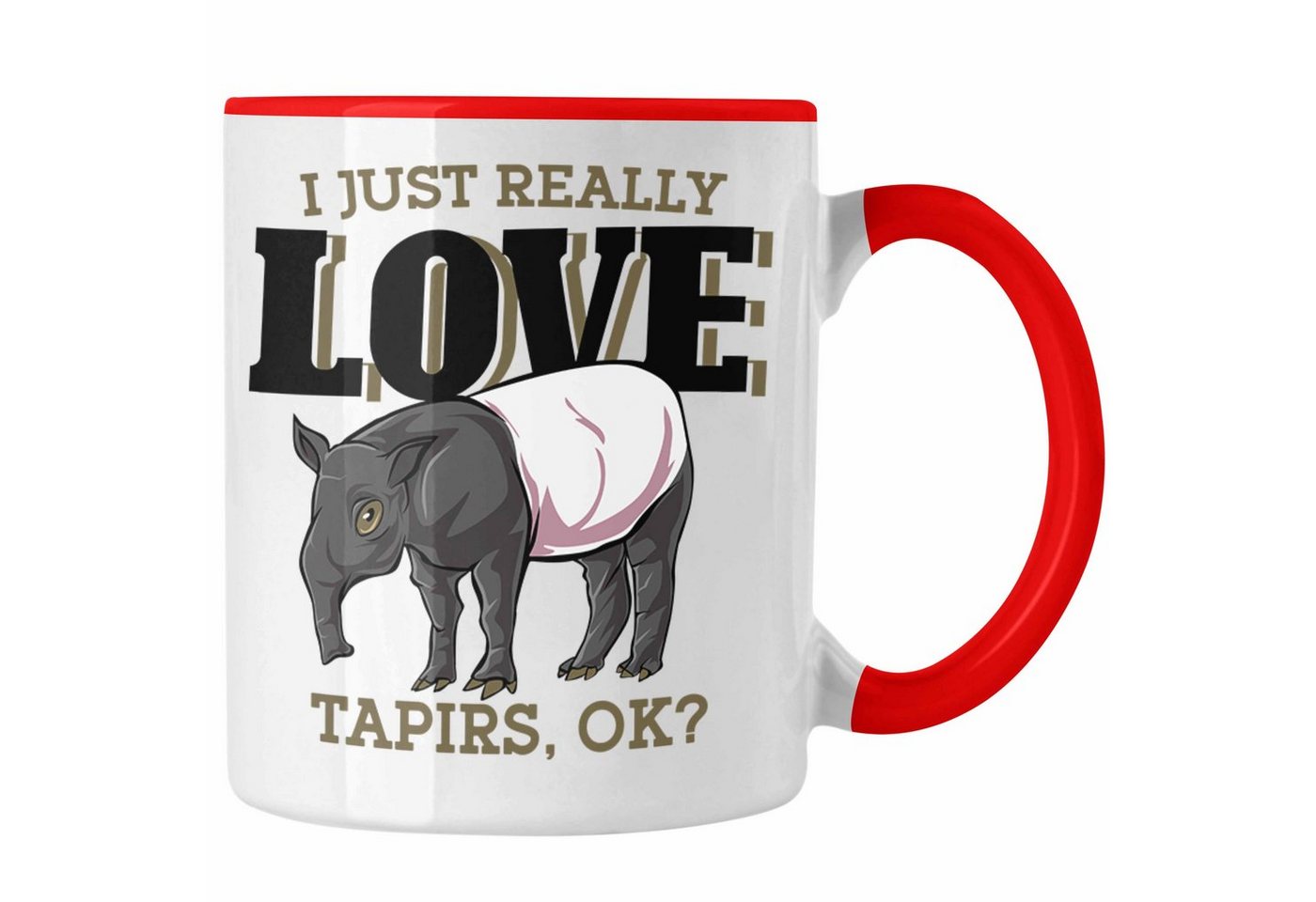 Trendation Tasse Lustige Tapir Tasse Geschenk Tapir Liebhaber von Trendation