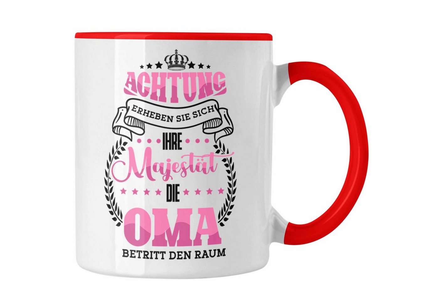 Trendation Tasse Lustige Tasse für Oma Geschenk für Geburtstag Weihnachten Spruch von Trendation