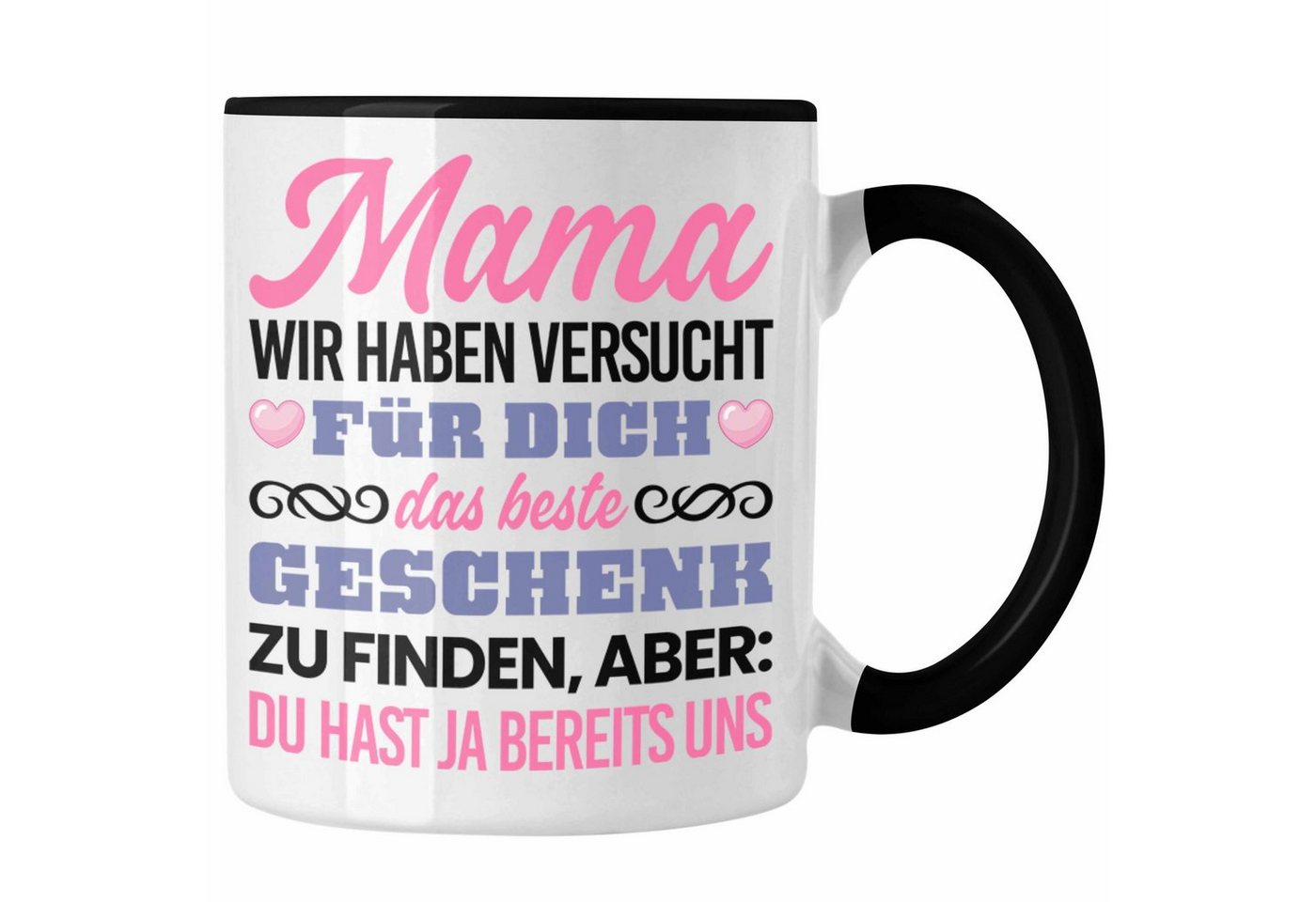 Trendation Tasse Mama Tasse Geschenk zum Muttertag Weihnachten Geburtstag Geschenkidee von Trendation