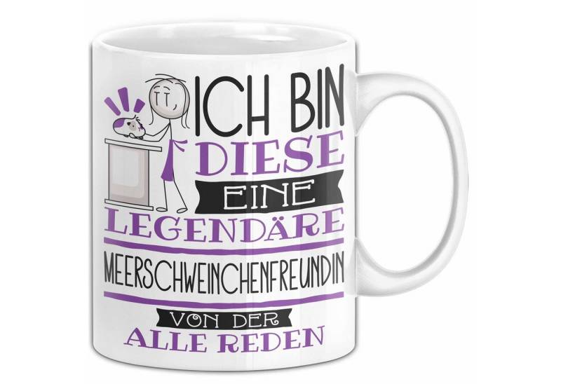 Trendation Tasse Meerschweinchenfreundin Tasse Geschenk Ich Bin Diese Eine Legendäre von Trendation