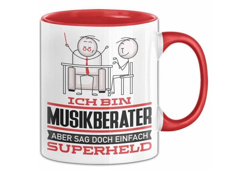 Trendation Tasse Musikberater Geschenk Tasse Ich Bin Musikberater Aber Sag Doch Einfach von Trendation