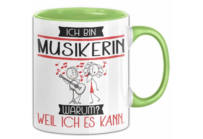 Trendation Tasse Musikerin Tasse Geschenk Ich Bin Musikerin Warum Weil Ich Es Kann Ge von Trendation