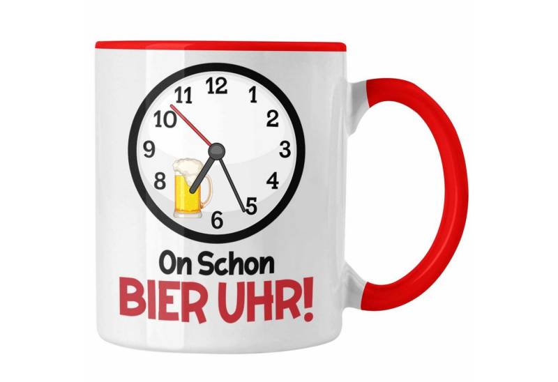 Trendation Tasse Oh Es Ist Bier Uhr Tasse Geschenk Biertrinker Saufen Alkohol Geschenki von Trendation