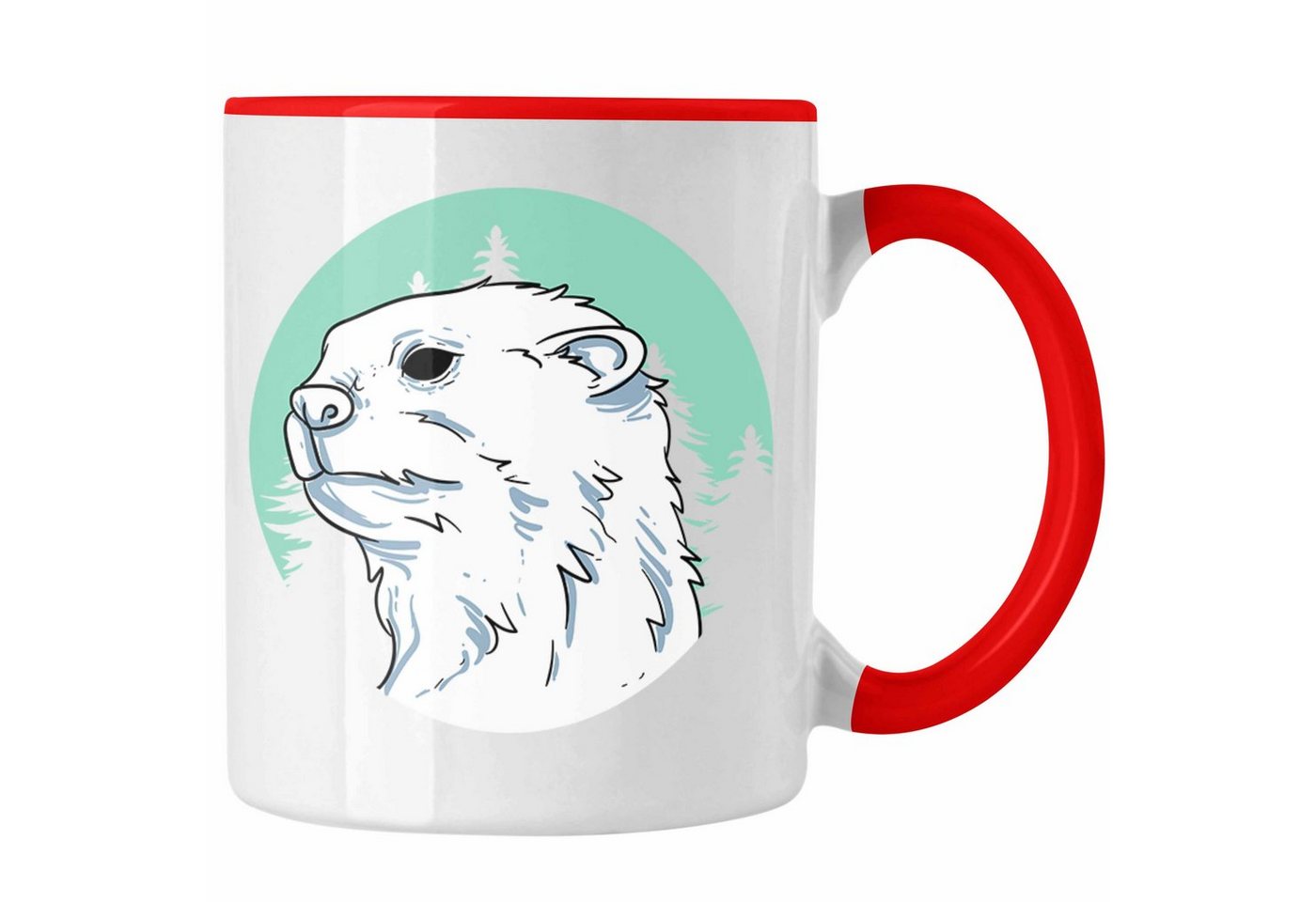 Trendation Tasse Otter Tasse Geschenk Natur Otter-Liebhaber Geschenkidee Geburtstag von Trendation