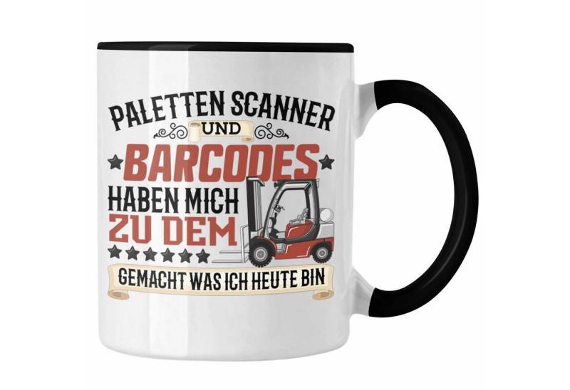 Trendation Tasse Paletten Scanner Barcodes Tasse Geschenk für Staplerfahrer Gabelstaple Trendation Tasse Paletten Scanner Barcodes Tasse Geschenk für Staplerfahrer Gabelstaple von Trendation