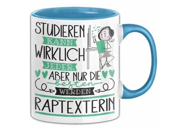 Trendation Tasse Raptexterin Tasse Lustiges Geschenk Studieren Kann Wirklich Jeder Nu von Trendation