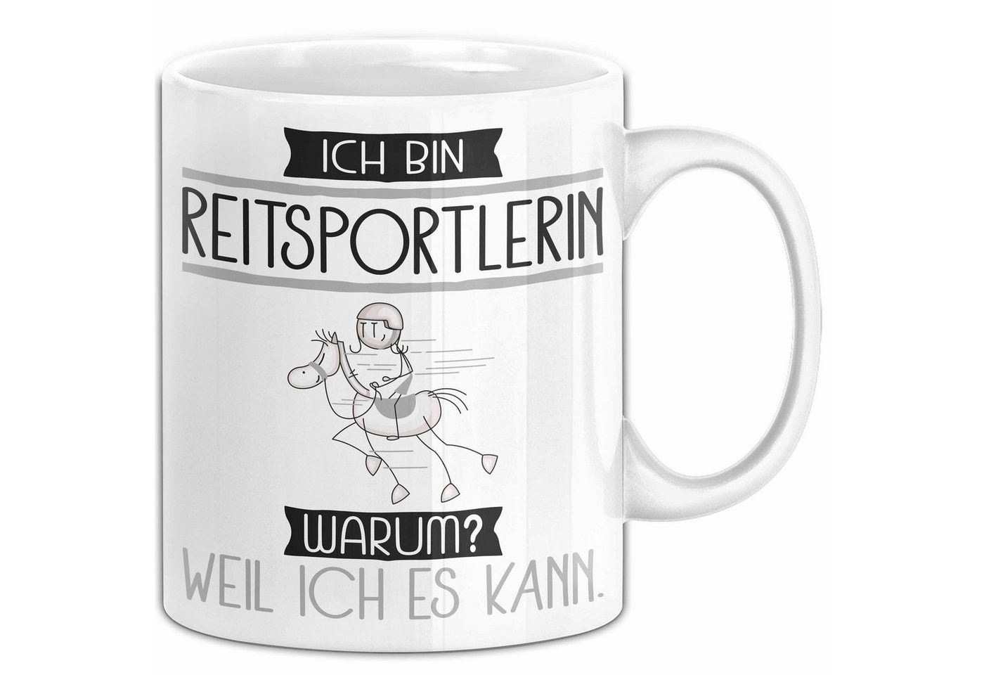 Trendation Tasse Reitsportlerin Tasse Geschenk Ich Bin Reitsportlerin Warum Weil Ich Trendation Tasse Reitsportlerin Tasse Geschenk Ich Bin Reitsportlerin Warum Weil Ich von Trendation