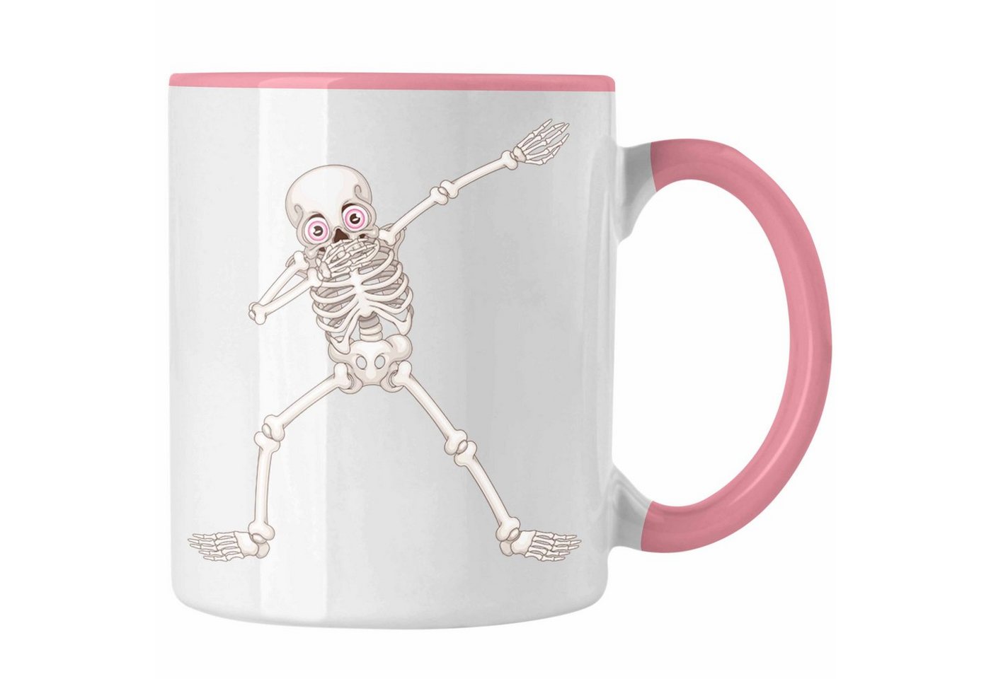 Trendation Tasse Skelet Dabbing Tanzen Jugendliche Geschenkidee Halloween Dekoration von Trendation