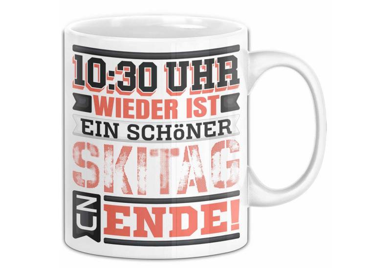 Trendation Tasse Ski Tasse Geschenk Grafik 10 Uhr 30 Wieder Ist Ein Schöner Skitag Zu von Trendation