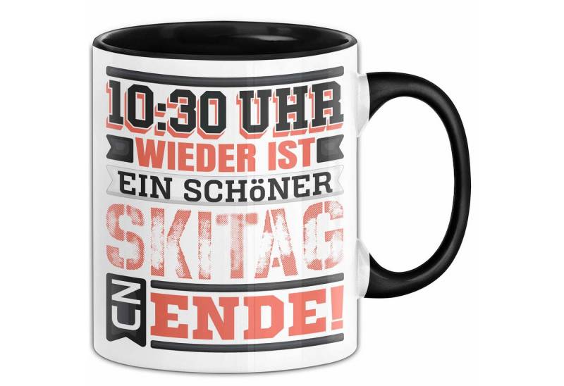Trendation Tasse Ski Tasse Geschenk Grafik 10 Uhr 30 Wieder Ist Ein Schöner Skitag Zu von Trendation